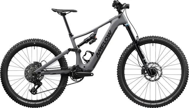 Amflow PR Carbon in Grau, Seitenansicht