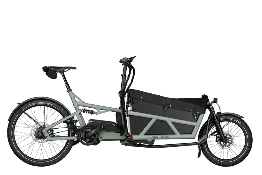 Cargo-Bike mit Rohloff-Schaltung und Antiblockiersystem